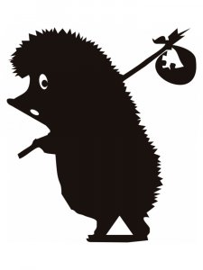 Hedgehog Stencils 7