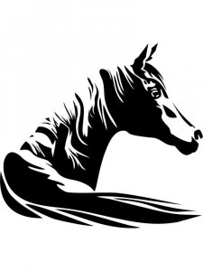 Horse Stencils 22