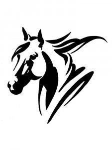 Horse Stencils 23