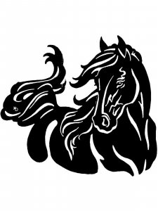 Horse Stencils 26