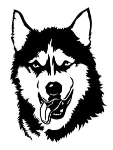 Husky Stencil 4