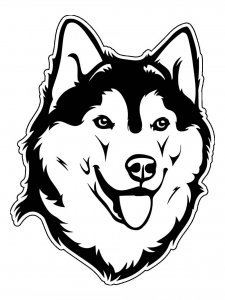 Husky Stencil 5