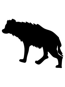 Hyena Stencil 1