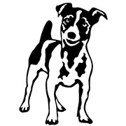 Jack Russell Terrier stencils