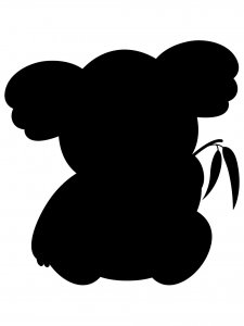 Koala Stencil 12