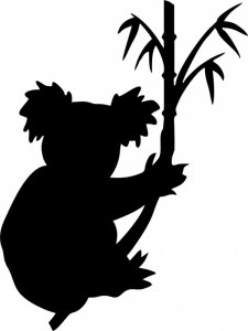 Koala Stencil 13
