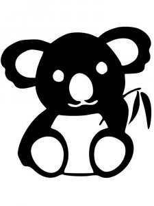 Koala Stencil 2