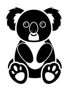 Koala Stencil 3