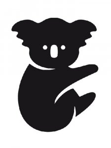 Koala Stencil 4