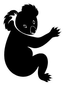 Koala Stencil 5