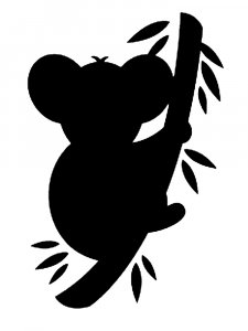 Koala Stencil 6