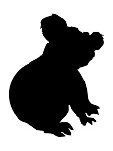 Koala Stencil 9