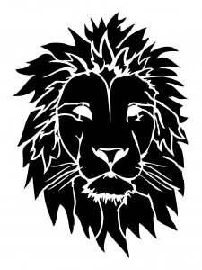 Lion Stencils 11