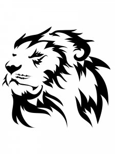 Lion Stencils 15