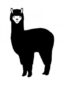 Llama Stencil 2