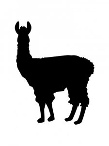 Llama Stencil 4