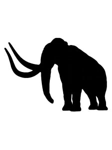 Mammoth Stencil 1