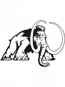 Mammoth Stencil 6