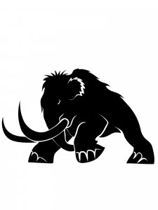 Mammoth Stencil 7
