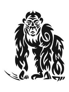 Monkey Stencils 3
