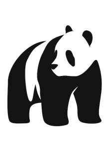 Panda Stencil 4