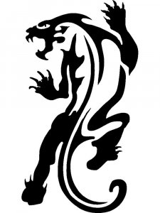 Panther Stencils 1