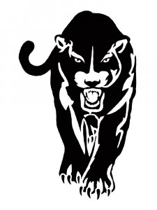 Panther Stencils 10