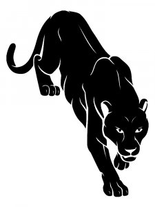Panther Stencils 12