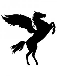 Pegasus Stencil 11