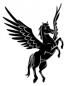 Pegasus Stencil 13
