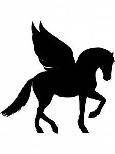 Pegasus Stencil 14