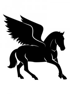 Pegasus Stencil 16