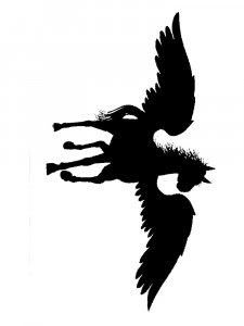 Pegasus Stencil 17