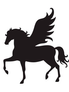 Pegasus Stencil 20
