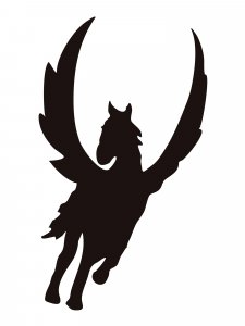 Pegasus Stencil 21