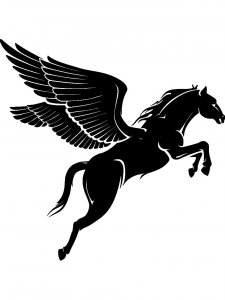 Pegasus Stencil 27