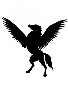 Pegasus Stencil 29