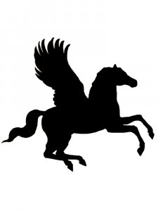 Pegasus Stencil 5