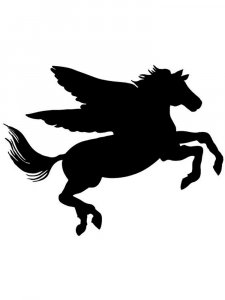 Pegasus Stencil 6