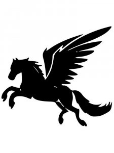 Pegasus Stencil 7