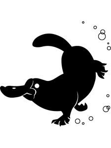 Platypus Stencil 2