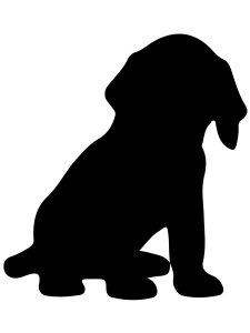 Puppy Stencil 12