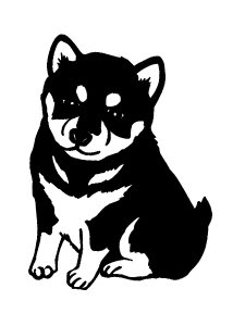 Puppy Stencil 15