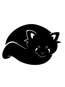 Red Panda Stencil 6