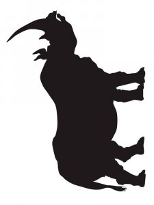 Rhino Stencil 6