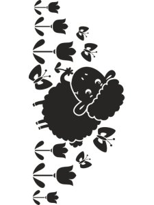 Sheep Stencils 9