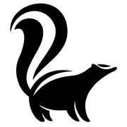 Skunk stencils