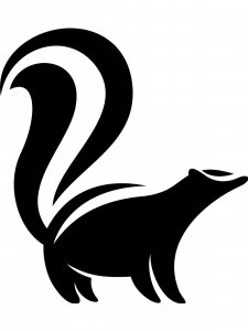 Skunk Stencil 6