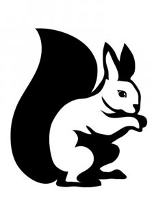Squirrel Stencils 12