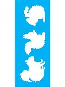 Squirrel Stencils 6